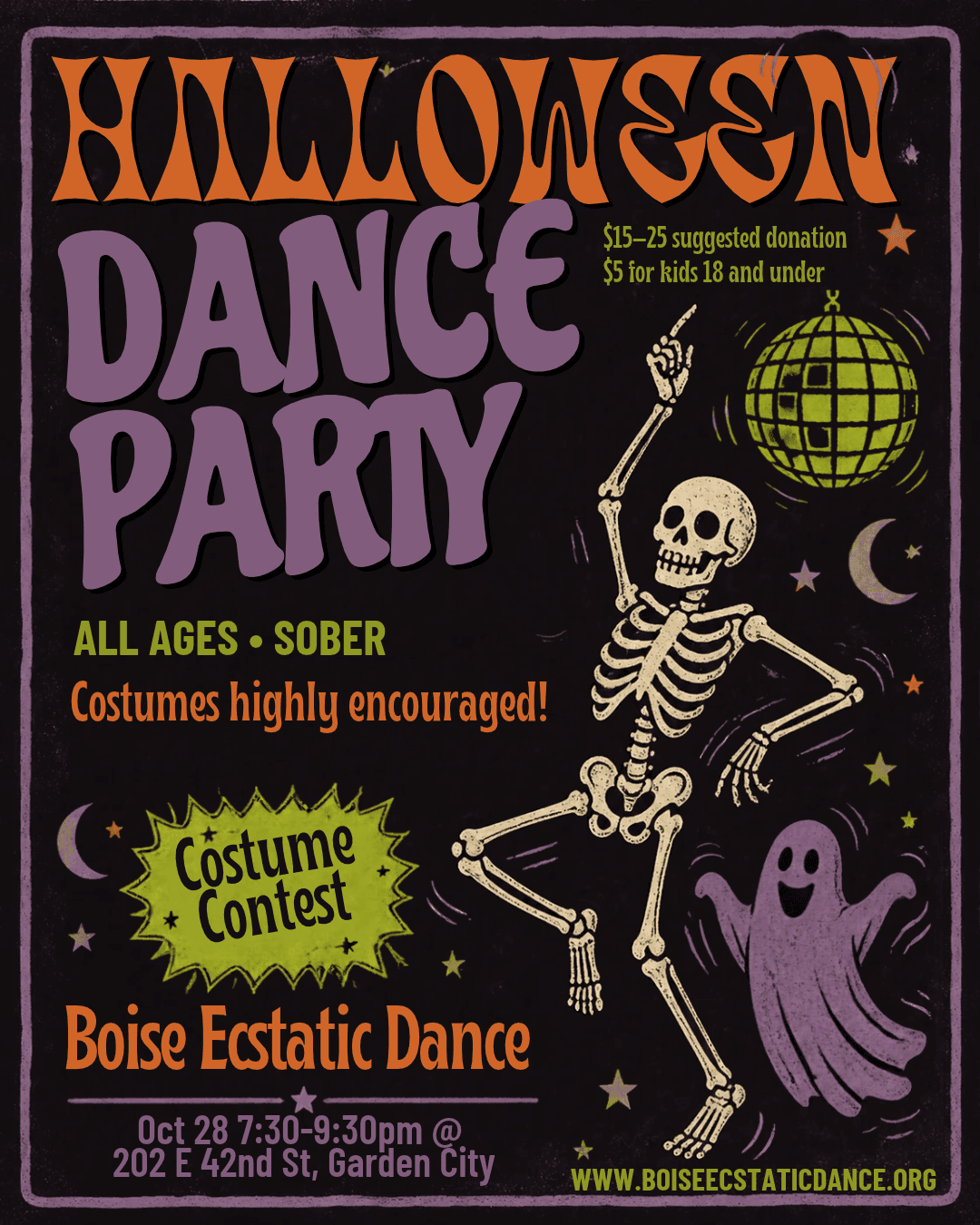 Wednesday dance with DJ Dooalittle Dance